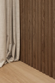 Wave 41 Flow Black Walnut Wood Panel - Wave 41 Flow