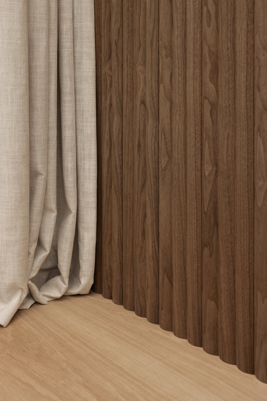 Wave 41 Flow Black Walnut Wood Panel - Wave 41 Flow